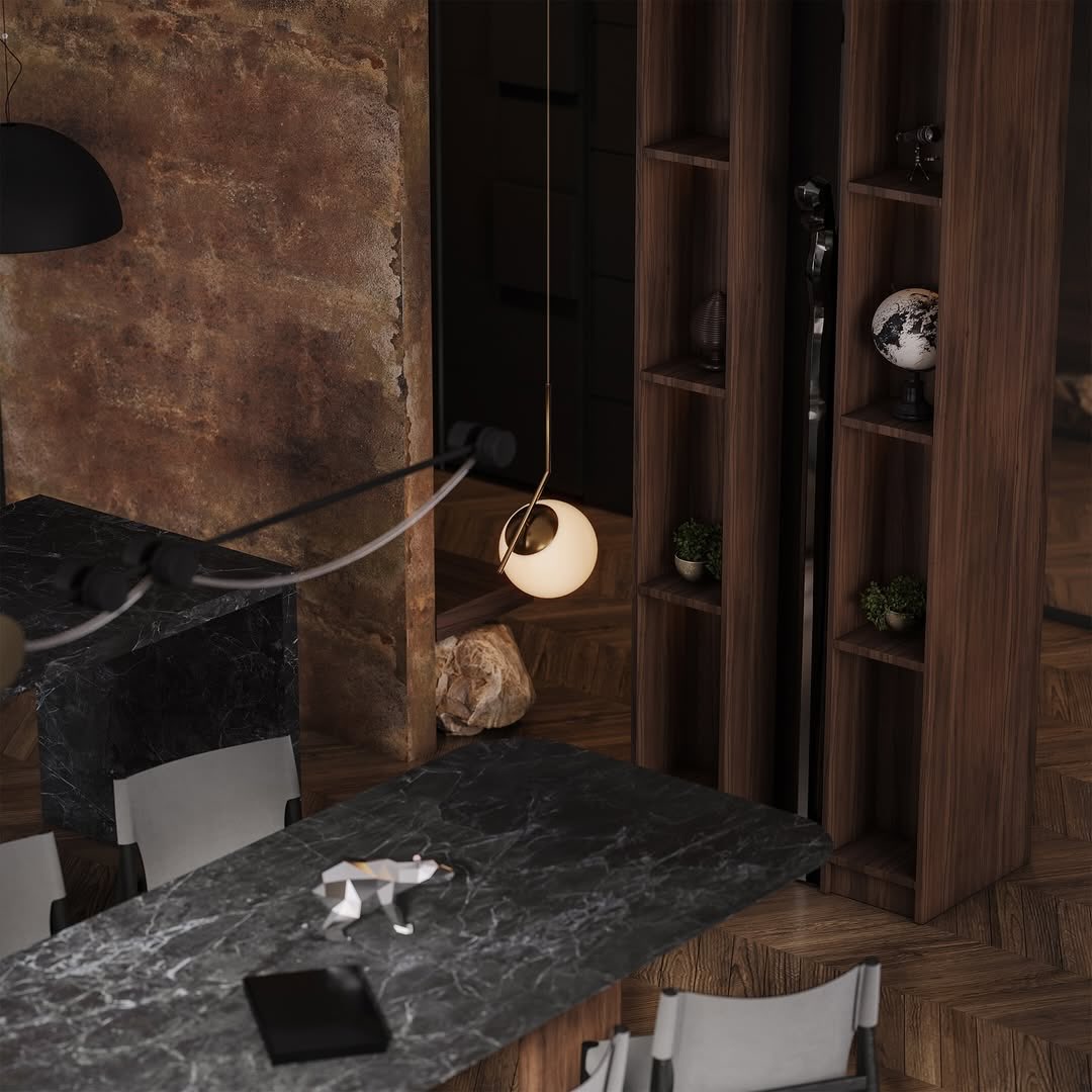 Modern Dark Luxury Apartment Gallery